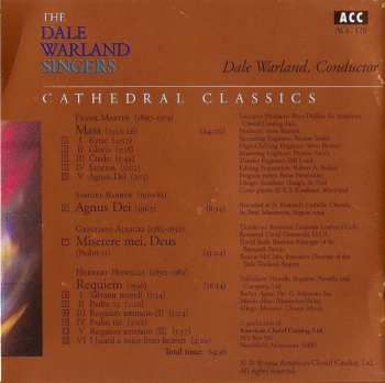 CD Gregorio Allegri: Cathedral Classics