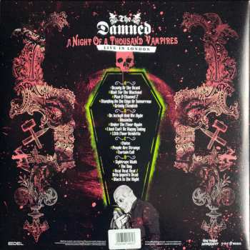 2LP The Damned: A Night Of A Thousand Vampires (Live In London) LTD | CLR