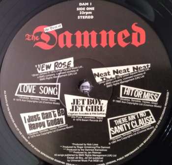 LP The Damned: Another Great Record From The Damned: The Best Of The Damned