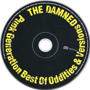 CD The Damned: Punk Generation: Best Of Oddities & Versions