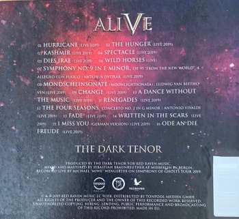 CD The Dark Tenor: Alive