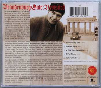 CD The Dave Brubeck Quartet: Brandenburg Gate: Revisited