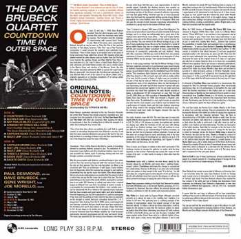 LP The Dave Brubeck Quartet: Countdown Time In Outer Space LTD