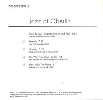 CD The Dave Brubeck Quartet: Jazz At Oberlin