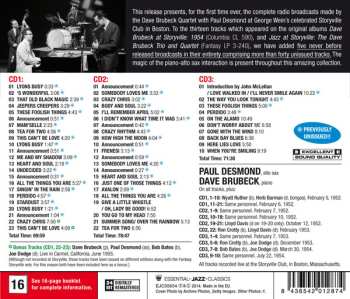 3CD The Dave Brubeck Quartet: The Complete Storyville Broadcasts