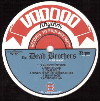 LP/CD The Dead Brothers: Black Moose