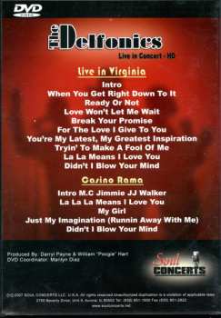 DVD The Delfonics: Live In Concert - HD