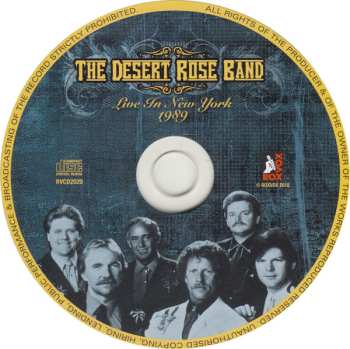 CD Desert Rose Band: Live In New York City