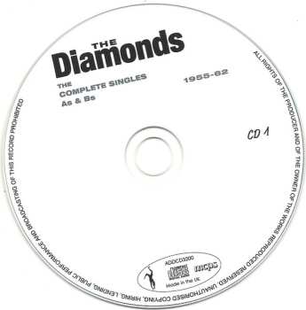 2CD The Diamonds: The Complete Singles As & Bs 1955-62