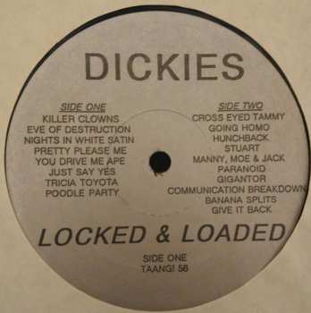 LP The Dickies: Locked 'N' Loaded 1990