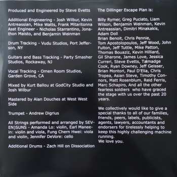 2LP The Dillinger Escape Plan: Dissociation LTD | CLR