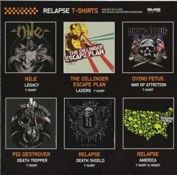 CD The Dillinger Escape Plan: Under The Running Board