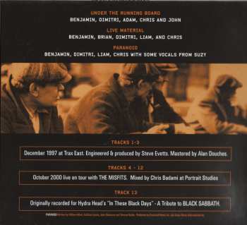 CD The Dillinger Escape Plan: Under The Running Board