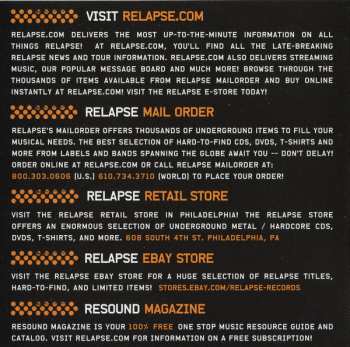 CD The Dillinger Escape Plan: Under The Running Board