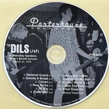 LP/CD The Dils: Live!