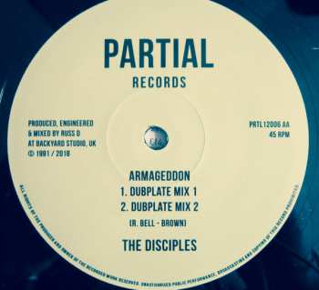 LP The Disciples: Chant Of Freedom / Armageddon