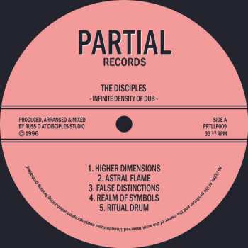 LP The Disciples:  Infinite Density Of Dub 