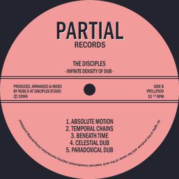LP The Disciples:  Infinite Density Of Dub 