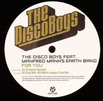 LP Manfred Mann's Earth Band: For You