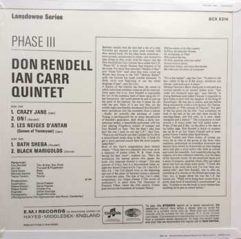 LP The Don Rendell / Ian Carr Quintet: Phase III