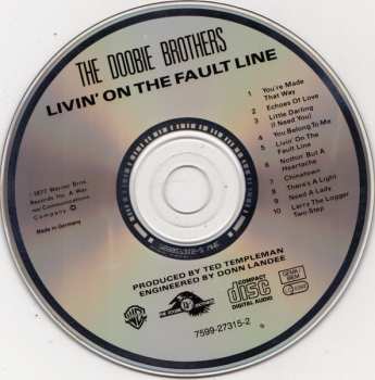 CD The Doobie Brothers: Livin' On The Fault Line