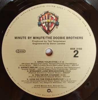 LP The Doobie Brothers: Minute By Minute LTD