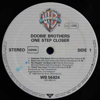 LP The Doobie Brothers: One Step Closer