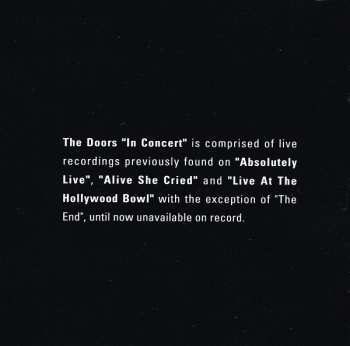 2CD The Doors: In Concert
