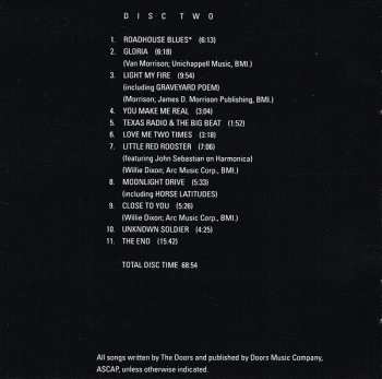 2CD The Doors: In Concert