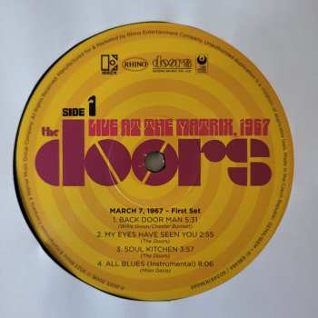 5LP/SP/Doos The Doors: Live At The Matrix 1967: The Original Masters LTD | NUM
