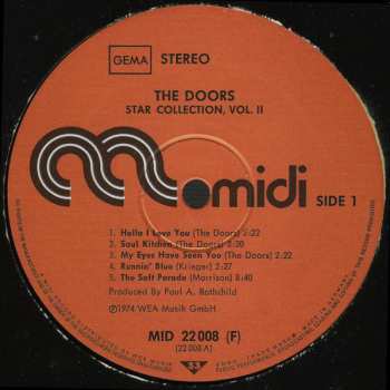 LP The Doors: Star-Collection Vol.2