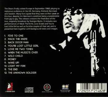 CD The Doors: Stockholm '68