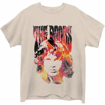 Merch The Doors: T-shirt Jim Face Fire 