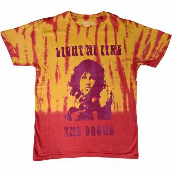 Merch The Doors: The Doors Unisex T-shirt: Light My Fire (wash Collection) (small) S