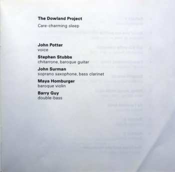 CD The Dowland Project: Care-Charming Sleep