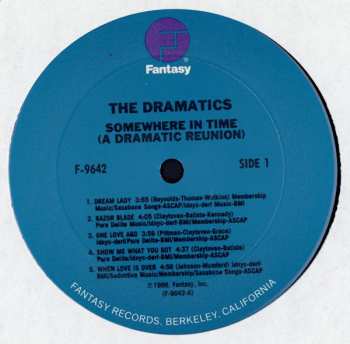 LP The Dramatics: Somewhere In Time (A Dramatic Reunion)