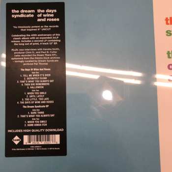 2LP The Dream Syndicate: The Days Of Wine And Roses