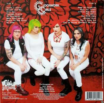 LP The Droogettes: Clockwork Girls CLR