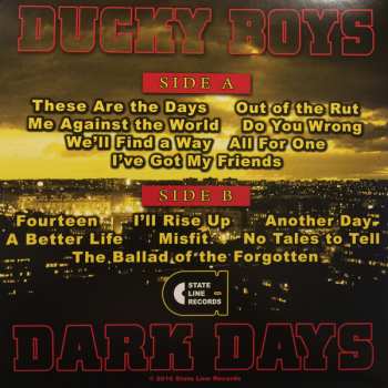 LP The Ducky Boys: Dark Days CLR