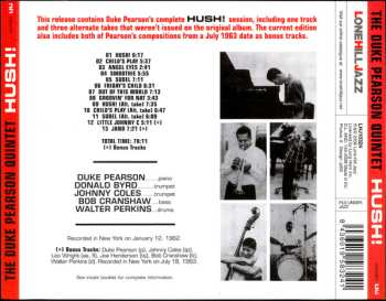 CD The Duke Pearson Quintet: Hush!