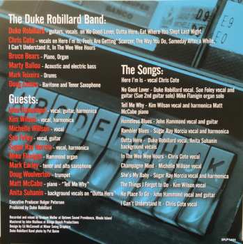 LP The Duke Robillard Band: They Called It Rhythm & Blues