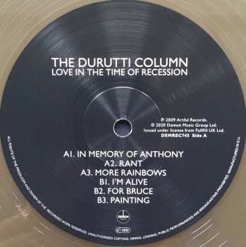 2LP The Durutti Column: Love In The Time Of Recession CLR