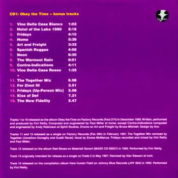 3CD/Doos The Durutti Column: Obey The Time DLX