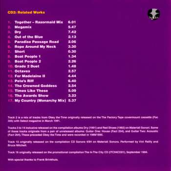 3CD/Doos The Durutti Column: Obey The Time DLX