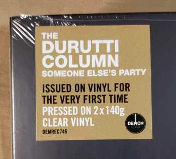 2LP The Durutti Column: Someone Else's Party CLR