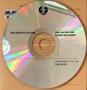 3CD/Doos The Durutti Column: The Guitar And Other Machines Deluxe DLX