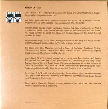3CD/Doos The Durutti Column: The Guitar And Other Machines Deluxe DLX