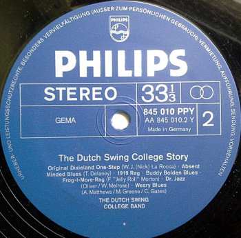 2LP The Dutch Swing College Band: The Dutch Swing College Story