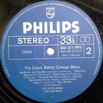 2LP The Dutch Swing College Band: The Dutch Swing College Story