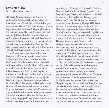 2CD David Munrow: Renaissance Dance